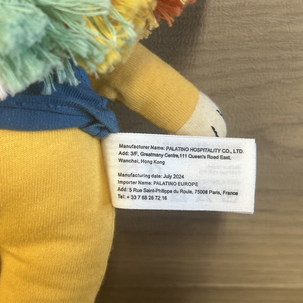 The Ritz Kids Lion Ford Plush Toy 12" Mane Palatino Hosp Co Hong Kong Carlton - Picture 4 of 5